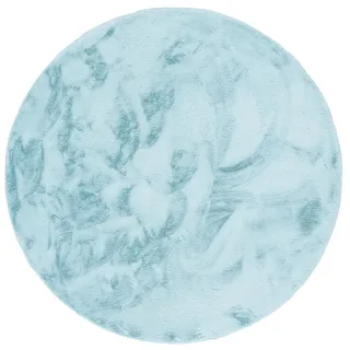 Pergamon Luxus Super Soft Fellteppich Plush Rund (80 cm,