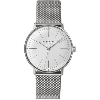 Junghans 027/3004.46 max bill Unisex-Armbanduhr Handaufzug mit Saphirglas