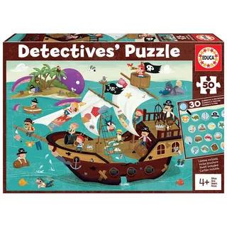 Educa Piratenschiff Detektiv Puzzle