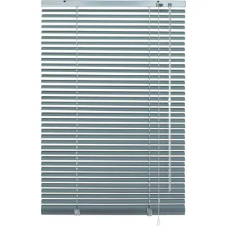 GARDINIA Aluminium-Jalousie 25 mm  150 x 175 cm silber