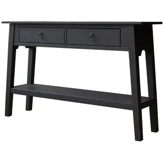 Tikamoon Thaki Konsolentisch 130 x 40 x 75 schwarz