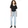 Damen Jeanshose High Rise Straight Fit Blau No Rush W25/L30