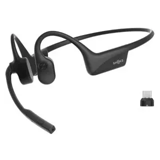 Shokz OpenComm2 2025 UC Knochenschall-Headset schwarz inkl. USB-C Dongle