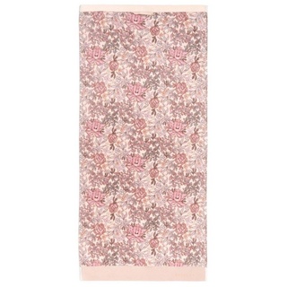 Essenza Handtücher Ophelia, Frottier-Velours (1-St), im floralen Design rosa 70 cm x 140 cm