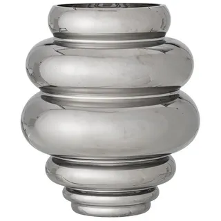 Bloomingville Zorya Vase, Silber, Glas