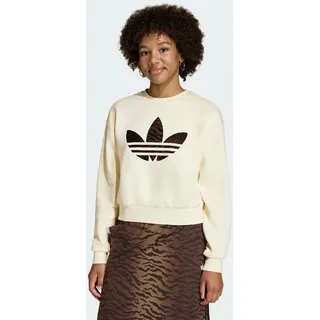 adidas Loose Boxy Sweatshirt Weiß 128