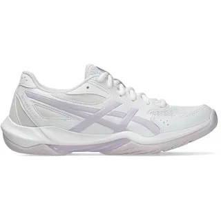 Asics Gel-Rocket 12 Damen Handballschuhe, schwarz, Größe 37 1⁄2 in Grau WHITE/DAHLIA 37.5