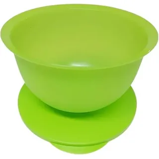 Tupperware Junge Welle Schüssel mit Deckel Servierschüssel Servieren 2,5 Liter 2500ml grün