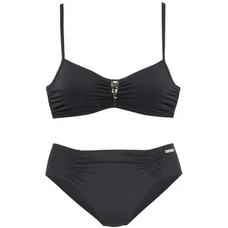 LASCANA Bügel-Bikini Damen Schwarz 42 Cup D