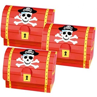Child (75 Pc) Pirates Treasure Party Boxes