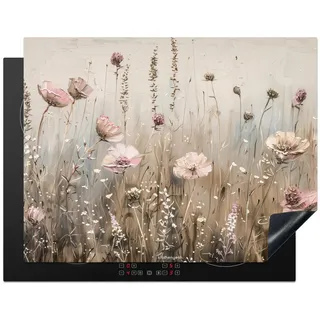 onlywow Herdabdeckplatte 77 x 59 cm Beige