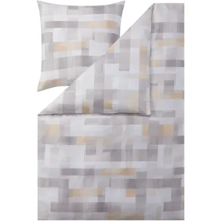 Estella Cyrillo Mako-Satin Orange 135 x 200 cm + 80 x 80 cm