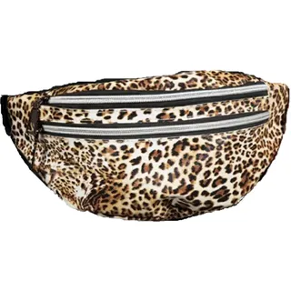 PAPSTAR WOOOOZY Leopardenlook 80er-Jahre Bauchtasche, Reißverschluss, Einheitsgröße, Polyester