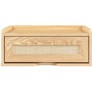 [en.casa] Wandregal Ljuredsø 40 x 30 x 16,5 cm Eiche