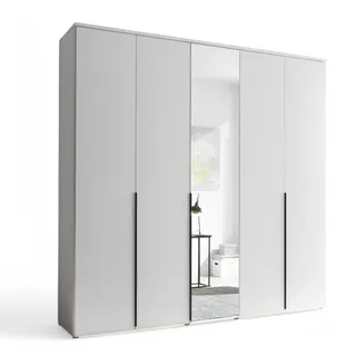 Harper Drehtürenschrank BURELA 225 x 225 x 52 cm Weiß