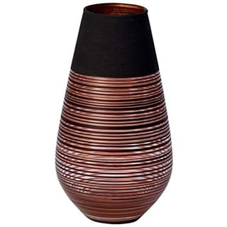 Villeroy & Boch Manufacture Swirl Vase Soliflor groß schwarz,braun Kristallglas 1137941115