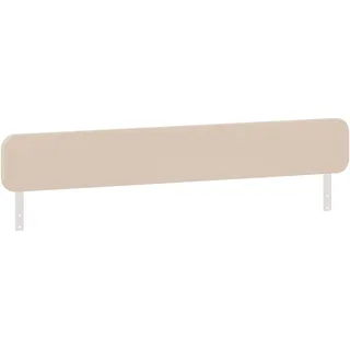 Umbauseiten YUNY BY PAIDI "HAZEL in Beige, zusätzlicher Rausfallschutz", braun, B:120cm H:17cm T:3cm, Holzwerkstoff, Umbauseiten, vordere Absturzsicherung zum Kinderbett