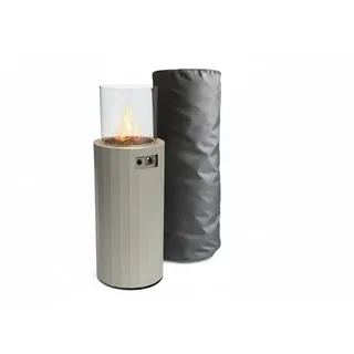Planika BINO Terrassenheizer 8 kW Silk Grey + Schutzabdeckung