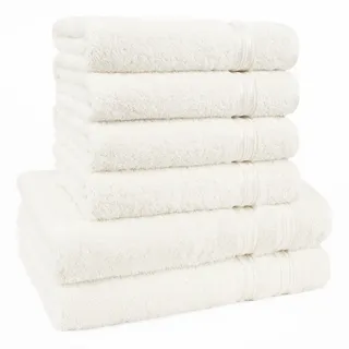 hammetex Handtuchset 6-tlg. beige