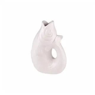 Giftcompany Dekovase Monsieur Carafon XS Weiß, in Fischform weiß