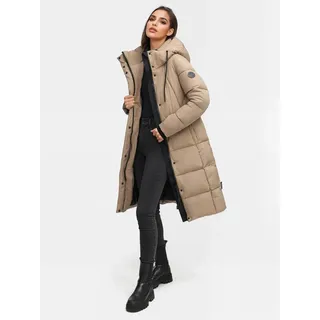 Marikoo Wintermantel Tabiaa Taupe 2XL
