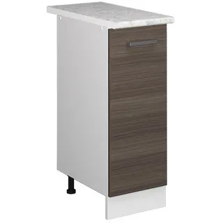 Vicco Unterschrank Apothekerschrank R-Line 30 x 81,6 x 60 cm Grau