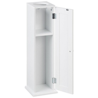 Relaxdays Toilettenschrank mit 2 Ablagen