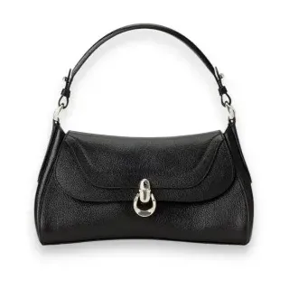 Polo Ralph Lauren für Damen. 428P14296004 Polo Blaze Tasche mit Tragegriff schwarz (OSFA), Lässig, Leder