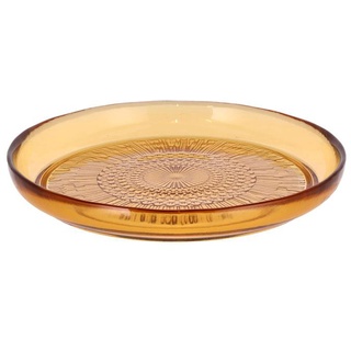 Bitz Kusintha amber Glasteller 18 cm