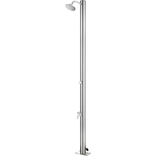 vidaXL Gartendusche 215 cm edelstahl 315940