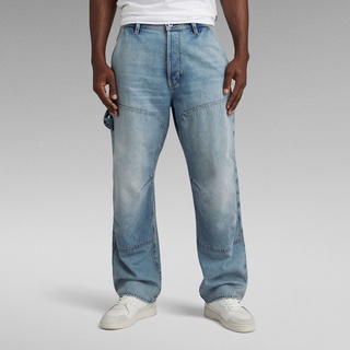 Carpenter 3D Loose Jeans - Hellblau - Herren - 31-34