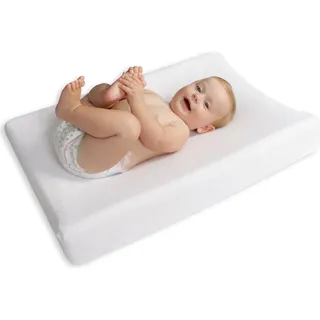 BabyMatex Wickelauflage Frottee, Weiß