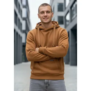 salzhaut Hoodie HEFF Braun 3XL