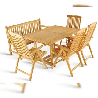 ab:stil.art.moebel Gartentisch ausziehbar 180-240 x 0 x 75 cm Beige