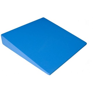 softX Sitzkissen, rechteckig, Keilkissen Fitness Therapie Farbe: blau Sitzkeil