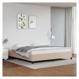 vidaXL Bettgestell 200 x 200 cm Braun