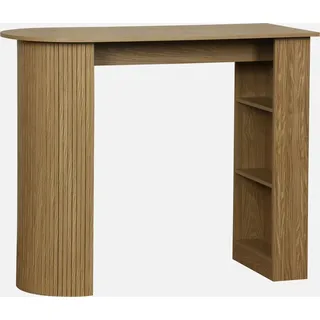 sweeek Bar-Tisch 120 x 55 x 100 cm Beige