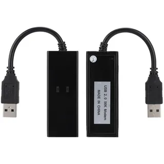 56k-faxmodem, Plug-and-play-usb-modem, Hochgeschwindigkeits-einwahlmodem Kompatibel Mit Dem V.92-protokoll, Usb-betriebenes Modem, Externes Faxmodem, Mit Ständer