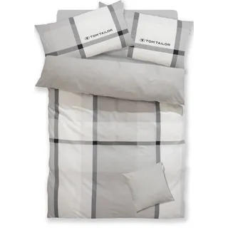 Tom Tailor Lenny Biber Grau 155 x 220 cm + 3 x 40 x 80 cm