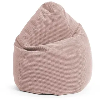 Sitting Point Sitzsack Beanbag Comodo XXL Stoff Rosa Rose