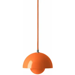 Pendelleuchte &Tradition, Flowerpot VP10, dimmbar, Orange, für Wohnzimmer, Metall, Design - 13