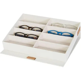 LOVE !T STORE !T Brillenbox 32 x 25 x 5,5 cm 8-tlg. beige
