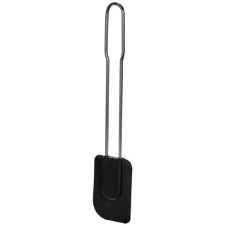 Fackelmann Teigschaber Silikon mit Edelstahlgriff, 28cm