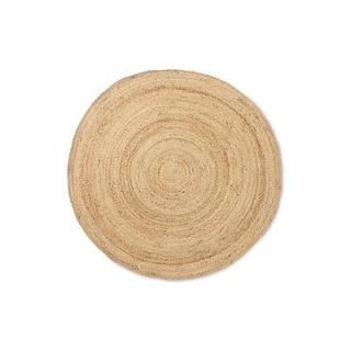 Teppich Eternal rund natural ⌀ 120 cm