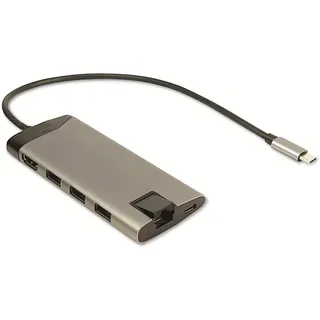 Inter-Tech Argus GDC-802 USB-C 3.0 Multiport-Adapter