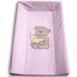 Wickeltisch Wickelbrett Wickelplatte Wickeltischauflage 80x50 cm Phthalatfrei rosa