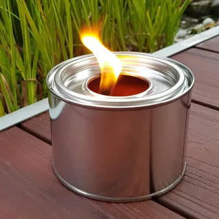 Krause & Sohn Partyfeuer - Gartenfackel 10 Std. Brennzeit als Feuerschale auch zum Anzünden von Fackeln