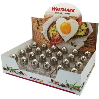 Westmark Mini-Universalstreuer Pfefferstreuer 29 cm Silber unbefüllt