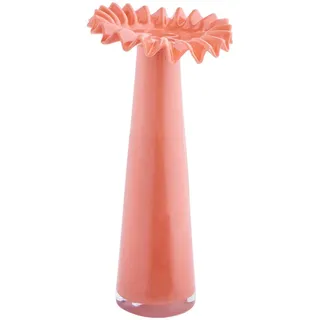 Butlers Vase, Terracotta, Glas, 26 cm, Dekoration, Vasen, Glasvasen