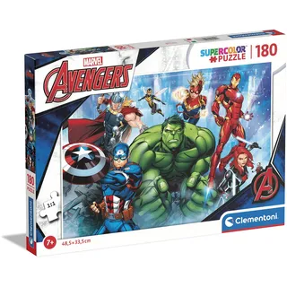 CLEMENTONI Supercolor Marvel Avengers 180 Teile 29778